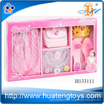 2014 Hot sale Fashion Beauty set Kids Toy Jewelry ,Dress Up Set for girl H133111